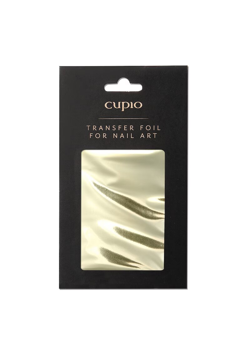 Cupio Folie transfer - auriu - 10x10cm