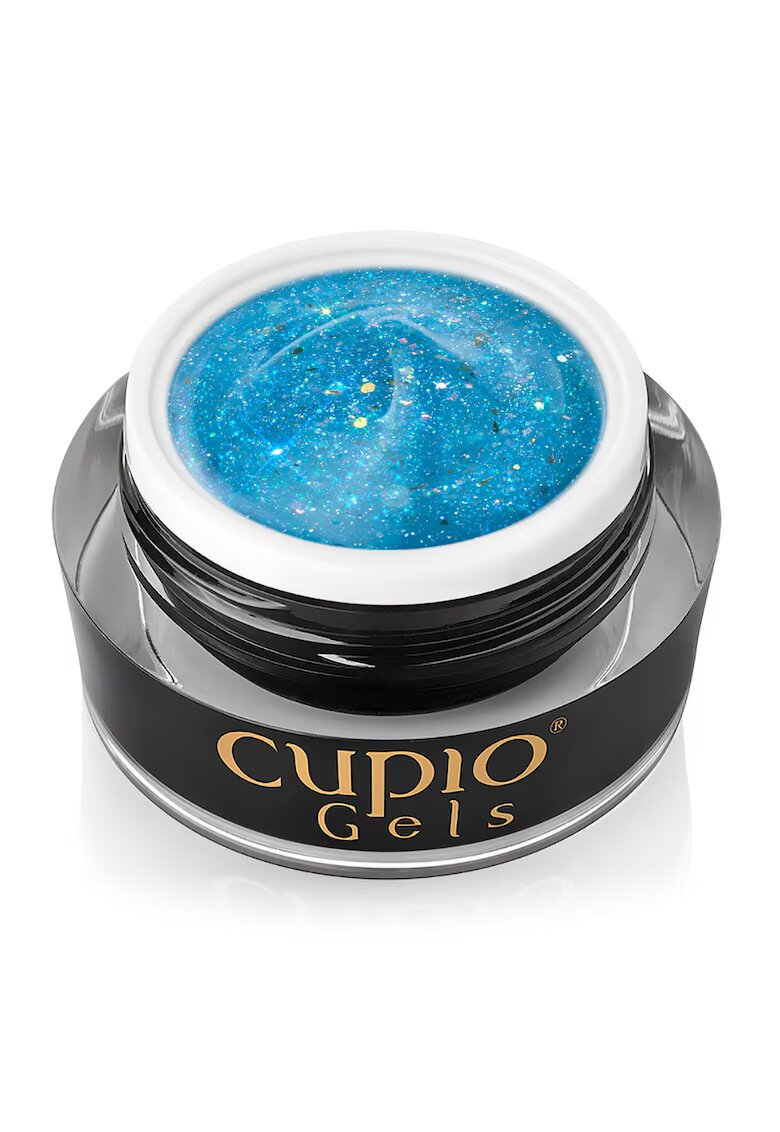Cupio Gel UV Aquamarine Glow - 15g - albastru - densitate medie