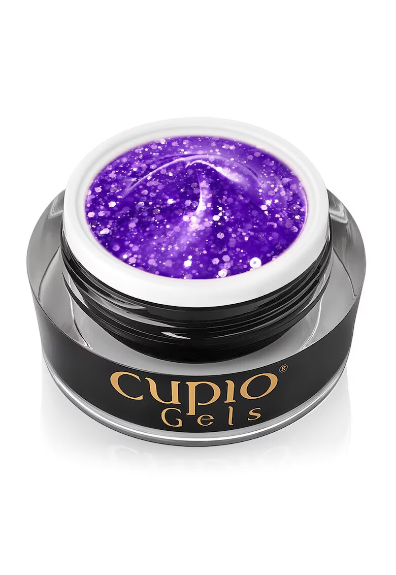 Cupio Gel UV constructie Purple Madness - 15ml - mov - densitate medie