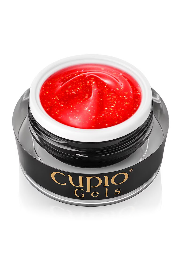 Cupio Gel UV de constructie Glitter Neon - Summer Flame - multicolor - 15ml