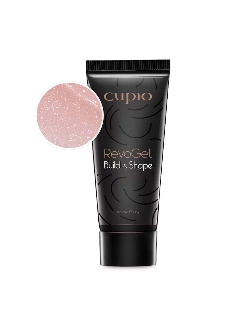 Cupio Gel UV de constructie RevoGel Build & Shape - Stone - 15g - versatilitate - stabilitate maxima