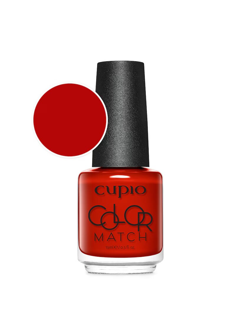 Cupio Lac de unghii Color Match - Hot Red 15ml