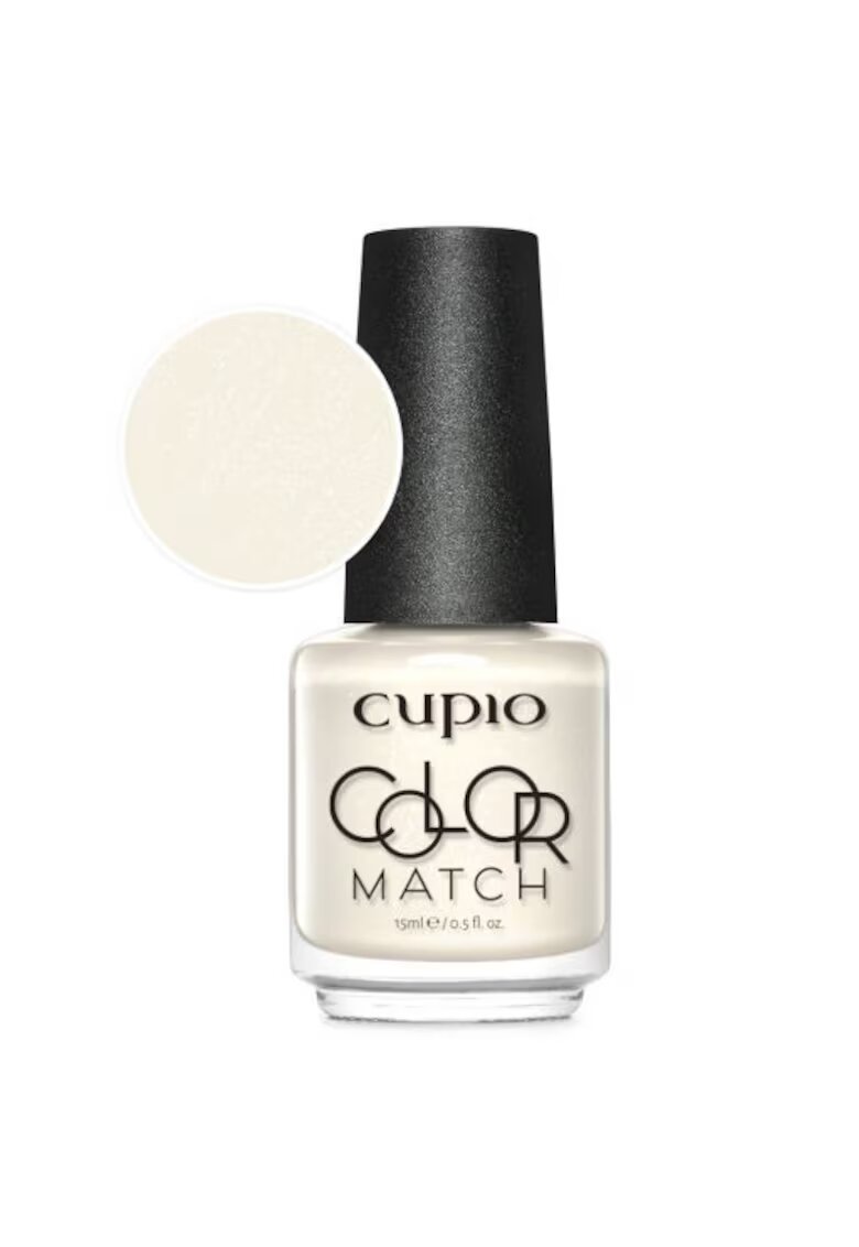 Cupio Lac de unghii Color Match - Milky White 15ml -