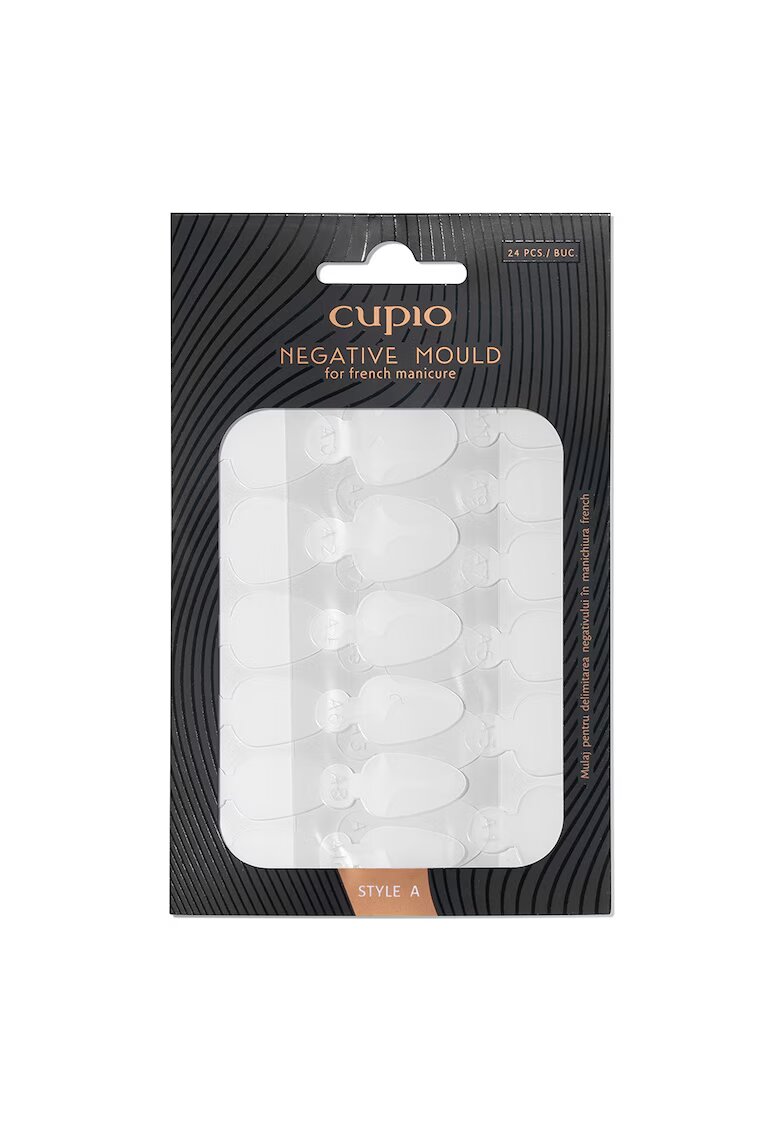 Cupio Mulaj pentru delimitarea negativului in manichiura french - Style A