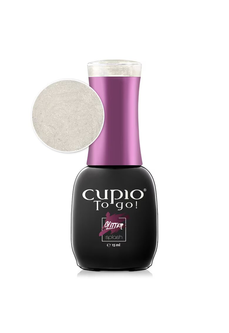 Cupio Oja semipermanenta To Go! Glitter Splash - Flash