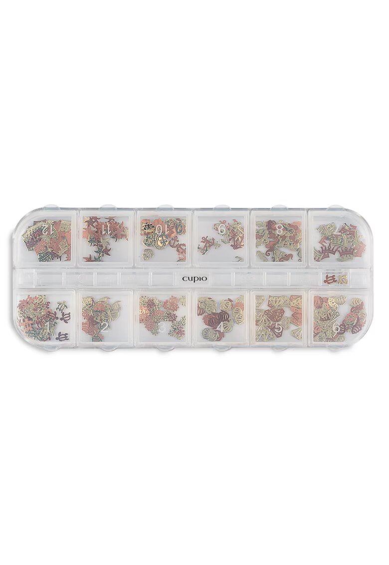 Cupio Ornamente metalice unghii set 12 Baby
