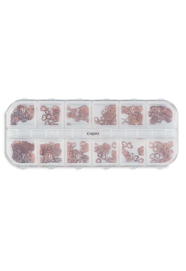Cupio Ornamente metalice unghii set 12 Darling