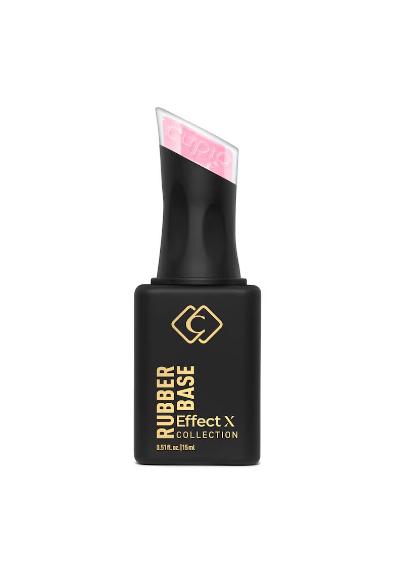Cupio Rubber Base Effect X Perfect Flakes - Ballet Class 15ml