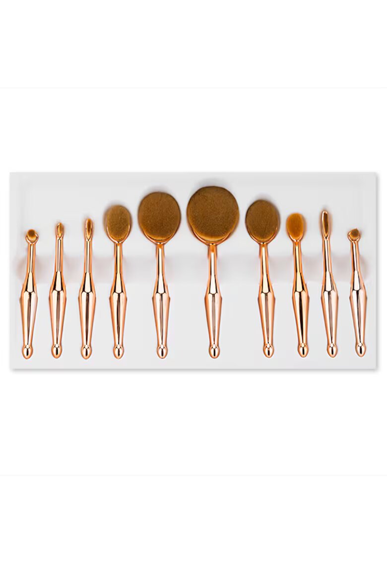 Cupio Set 10 pensule ovale de machiaj