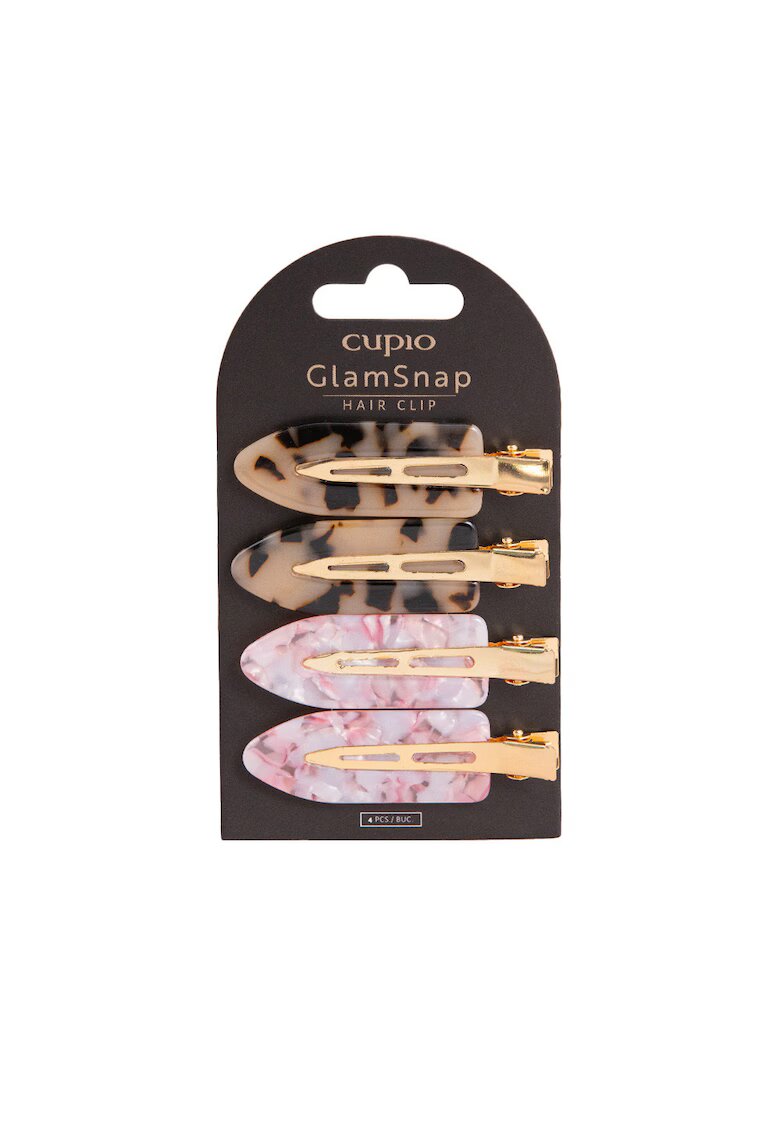 Cupio Set 4 clame de par GlamSnap