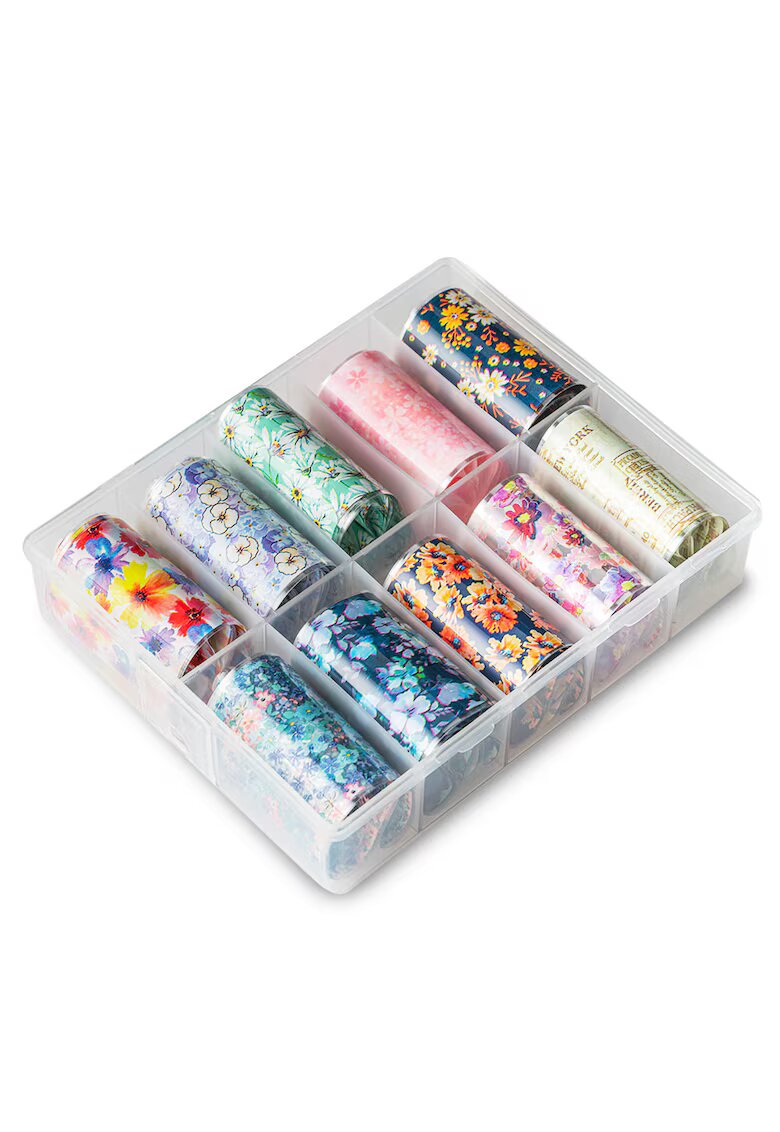 Cupio Set folie de transfer 10 - floral - 4x100cm