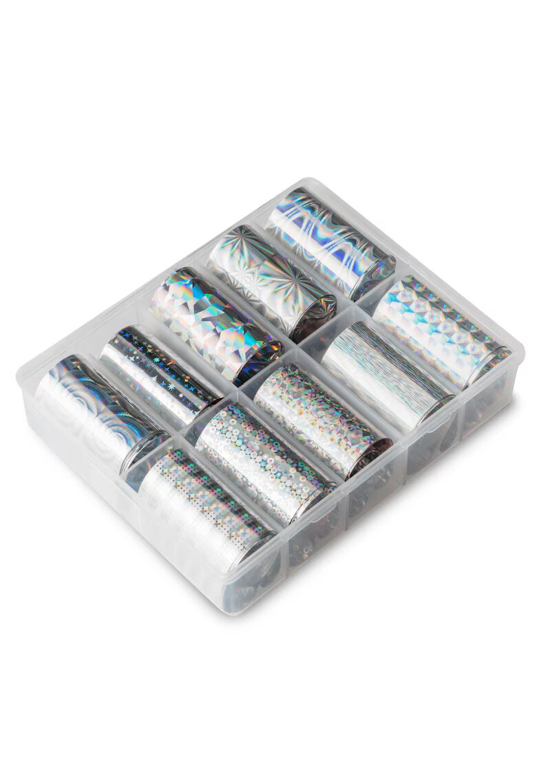 Cupio Set folie de transfer 10 holografic - 4x100cm