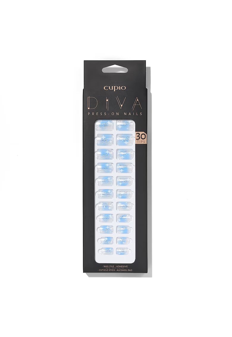 Cupio Set unghii false Diva - Frozen Beauty