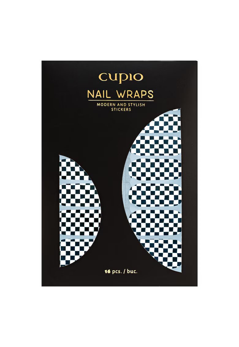 Cupio Sticker pentru unghii set 16 abtibilduri multicolor