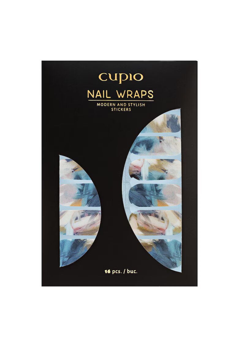 Cupio Sticker pentru unghii set 16 abtibilduri - multicolor