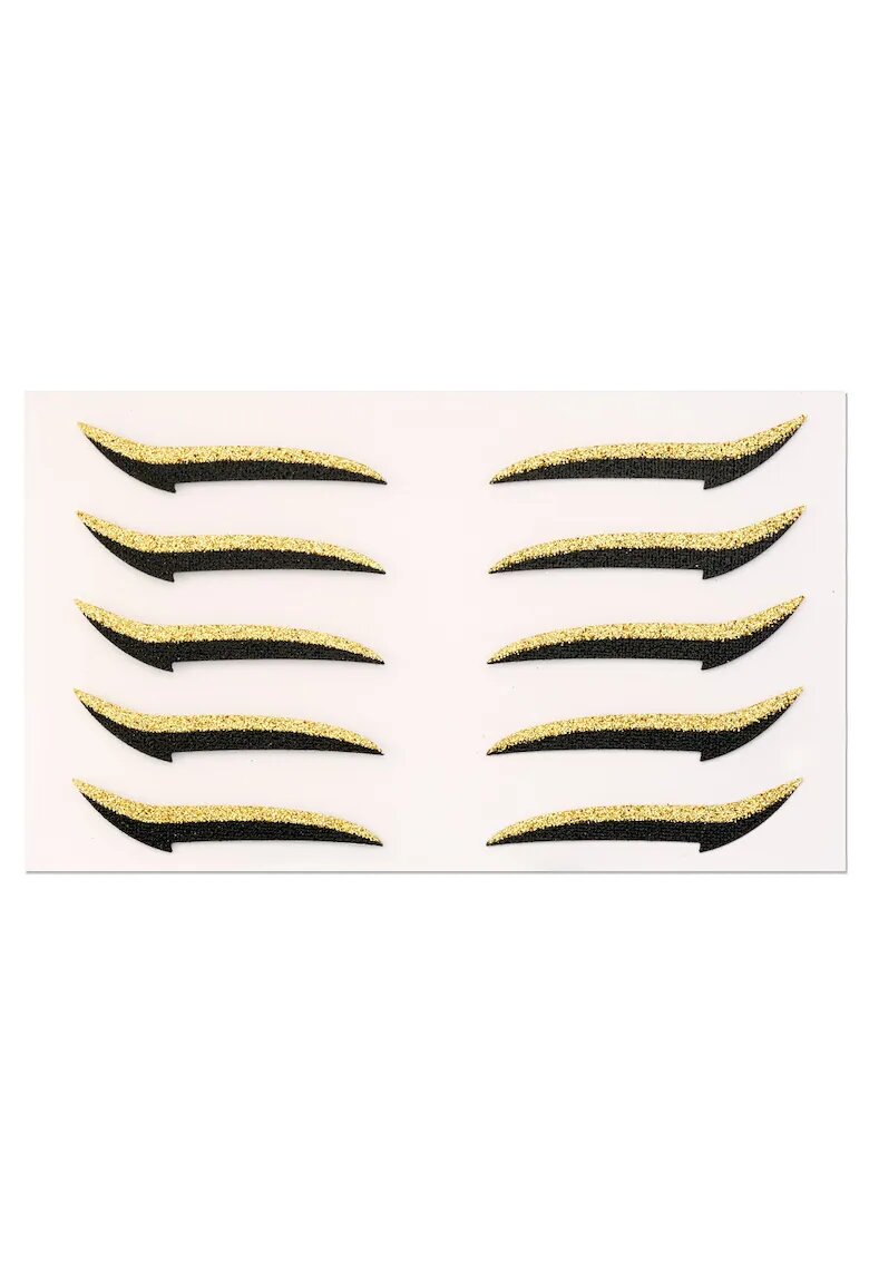 Cupio Stickere eyeliner Black&Gold