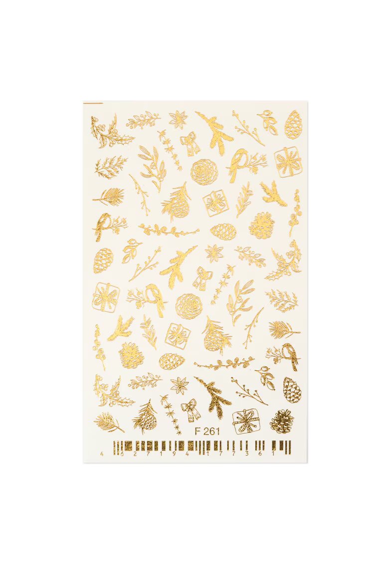Cupio Tatuaj unghii Winter Magic - decoratiune multicolor