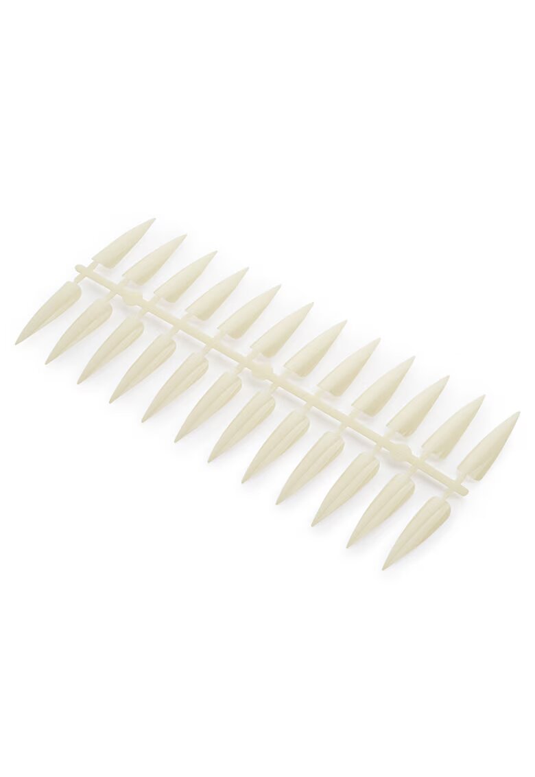 Cupio Tipsuri pictura stiletto set 240 - transparent - 5cm