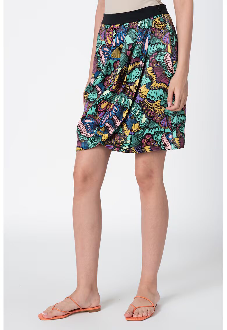 Custo Barcelona Fusta lalea cu talie elastica - Multicolor
