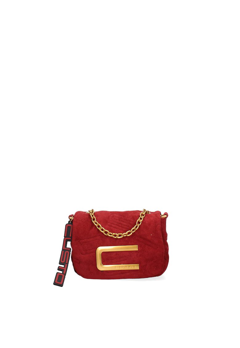 Custo Barcelona Geanta crossbody de piele ecologica - Rosu