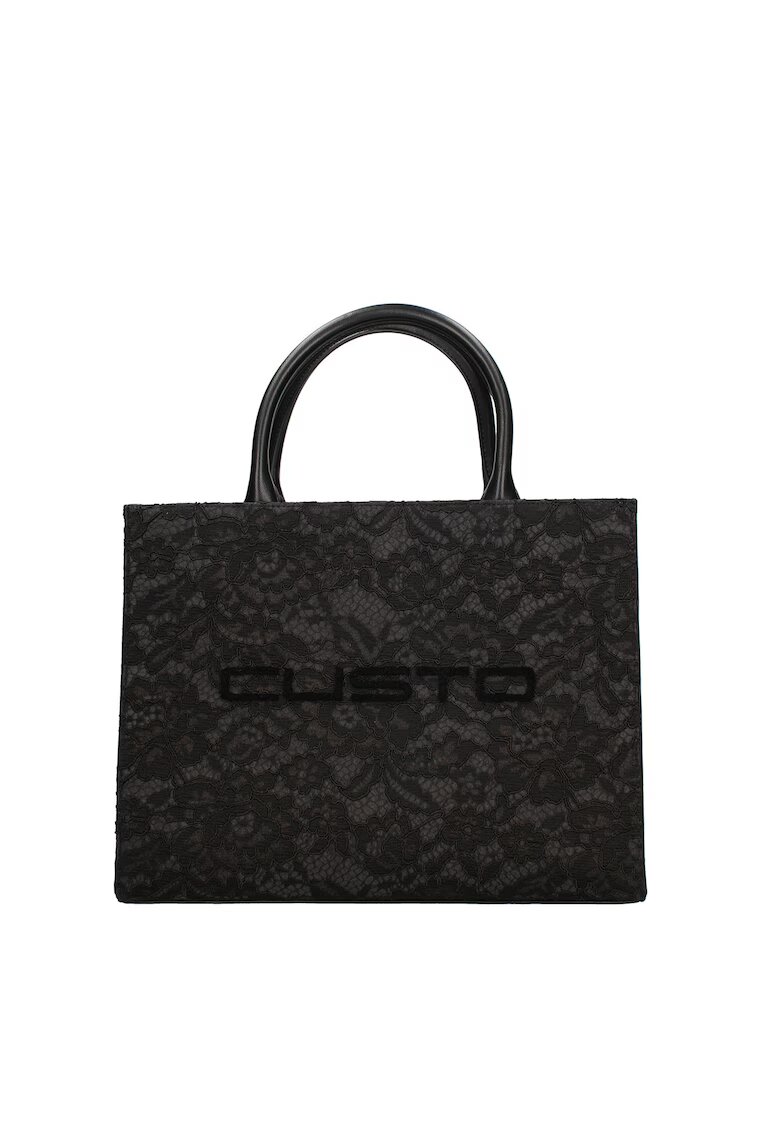 Custo Barcelona Geanta tote cu logo Aurelia Plus - Negru