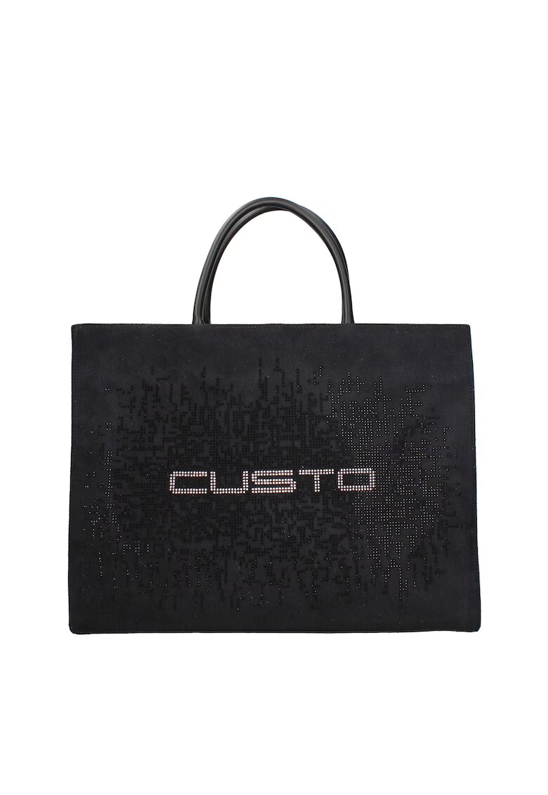 Custo Barcelona Geanta tote cu logo - Negru