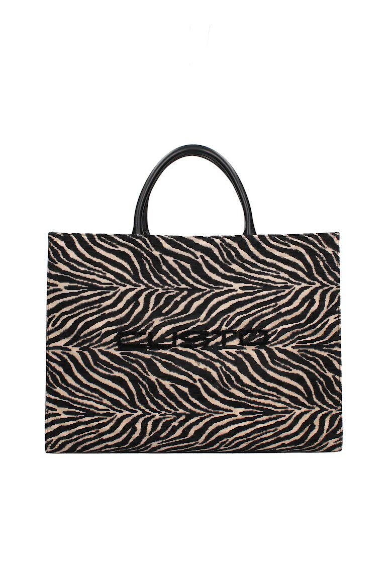 Custo Barcelona Geanta tote cu model - Negru/Crem