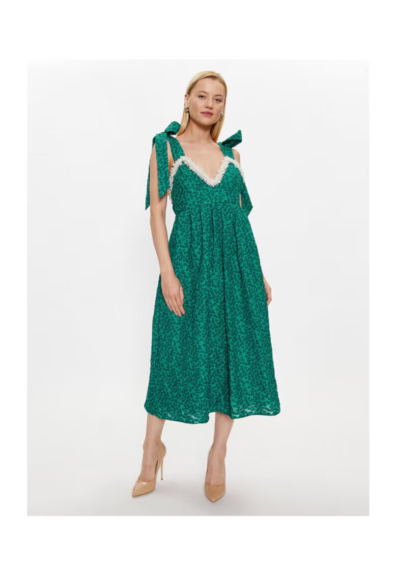 Custommade Rochie Dama - 302767120 - Poliester - Poliamida - Verde - Verde