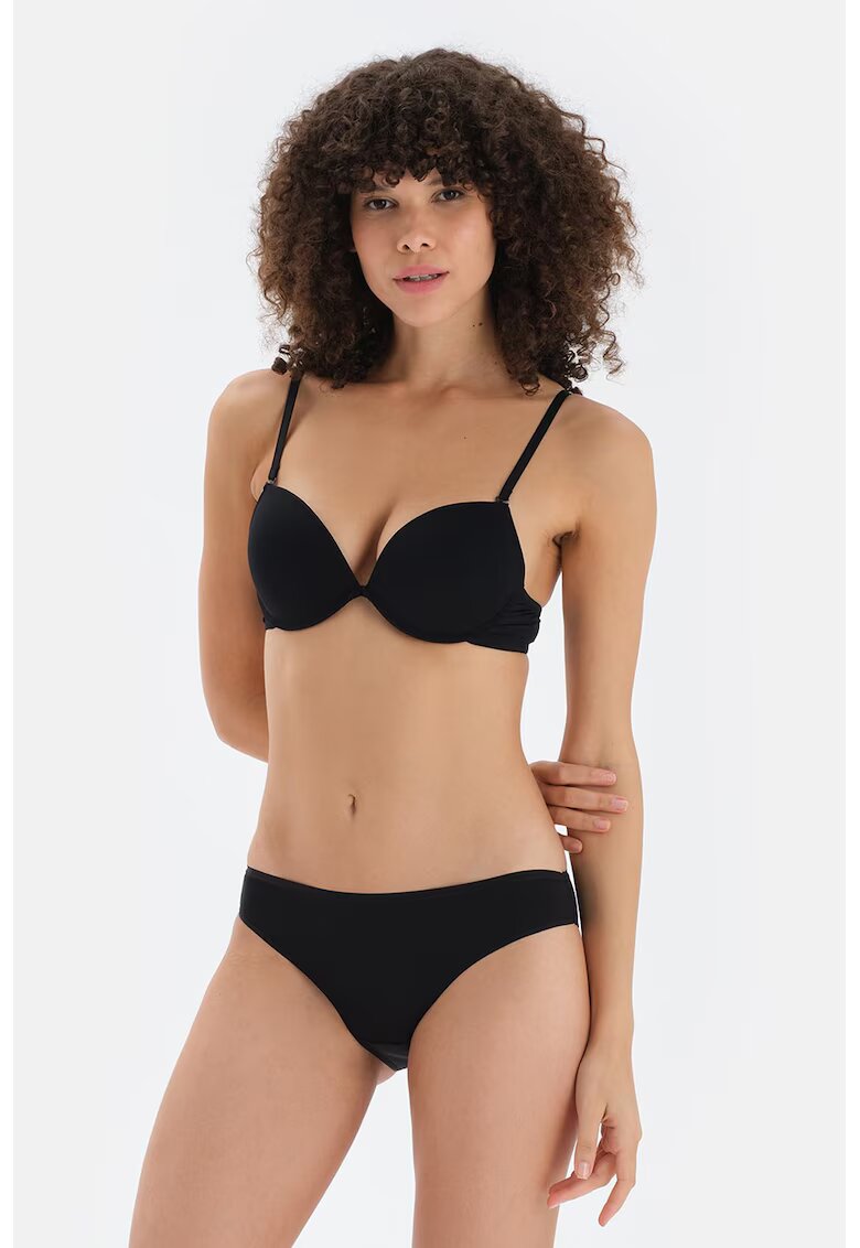 DAGI Sutien cu bretele ajustabile - Negru