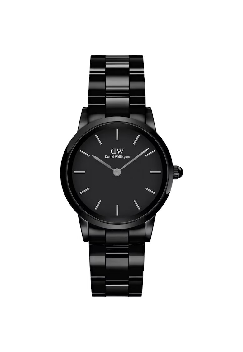 Daniel Wellington Ceas unisex - Inox - Negru