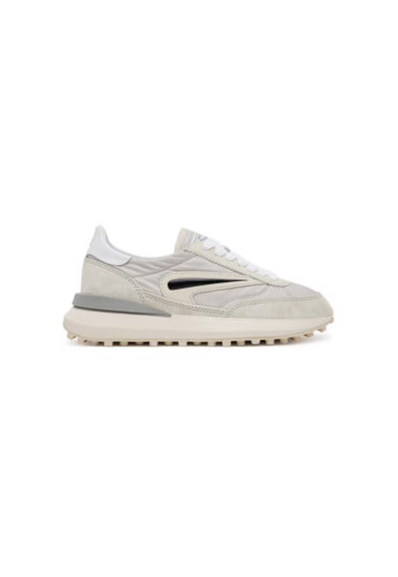 DATE Pantofi sport dama - W421-AT-NY - D A T E - Piele naturala - Gri - Gri