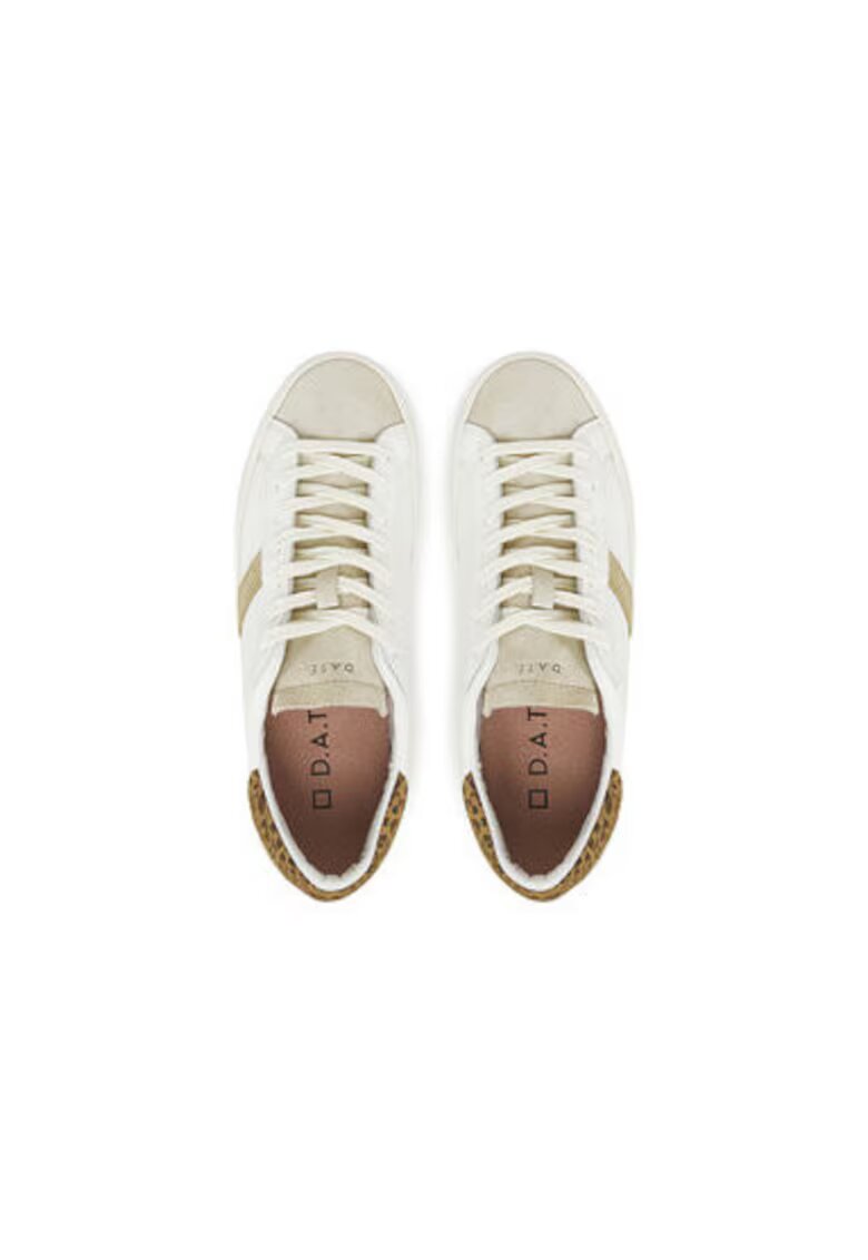 DATE Pantofi sport dama - W421-HL-CA - D A T E - Piele naturala - Alb