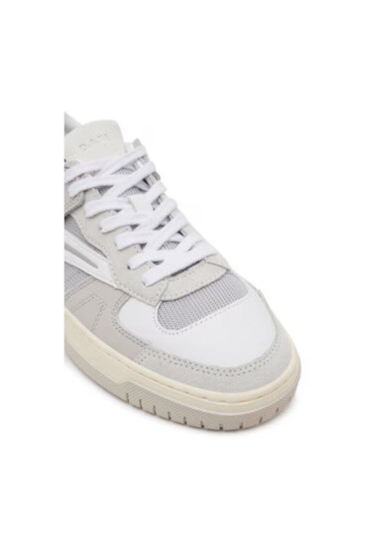 DATE Pantofi sport dama - W421-TC-NT - D A T E - Piele naturala - Gri