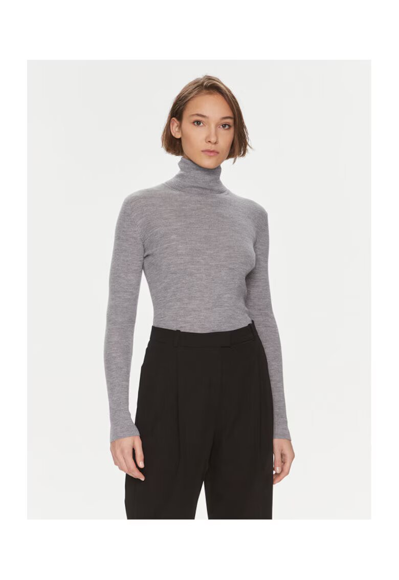 Day Birger Bluza dama - 304007712 - Lana merinos - Gri - Gri