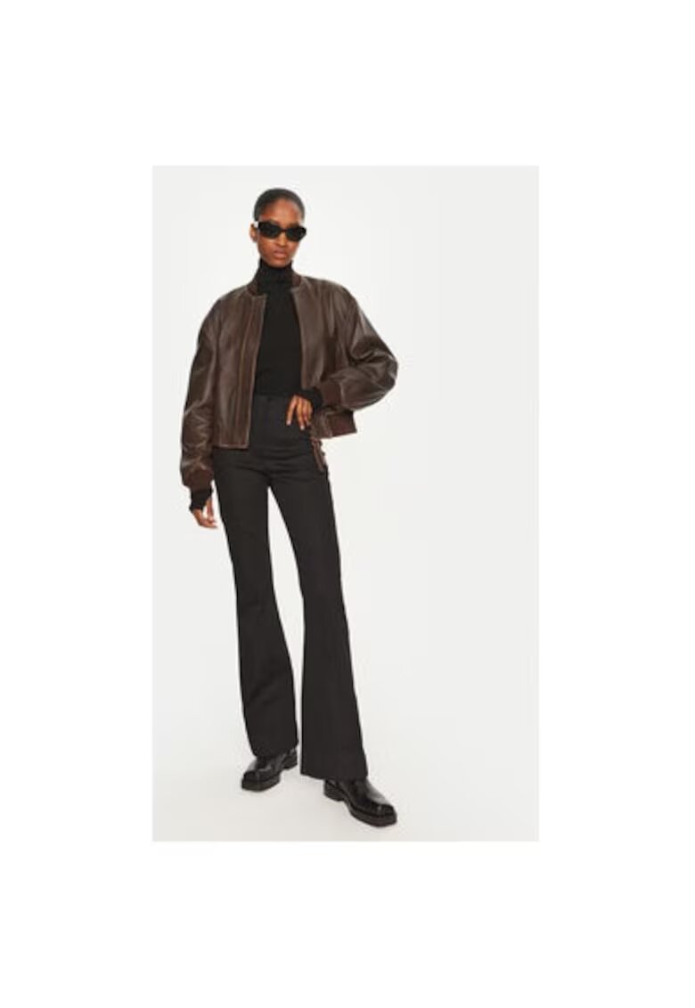 Day Birger Pantaloni dama - 304750014 - Bumbac - Negru - Negru