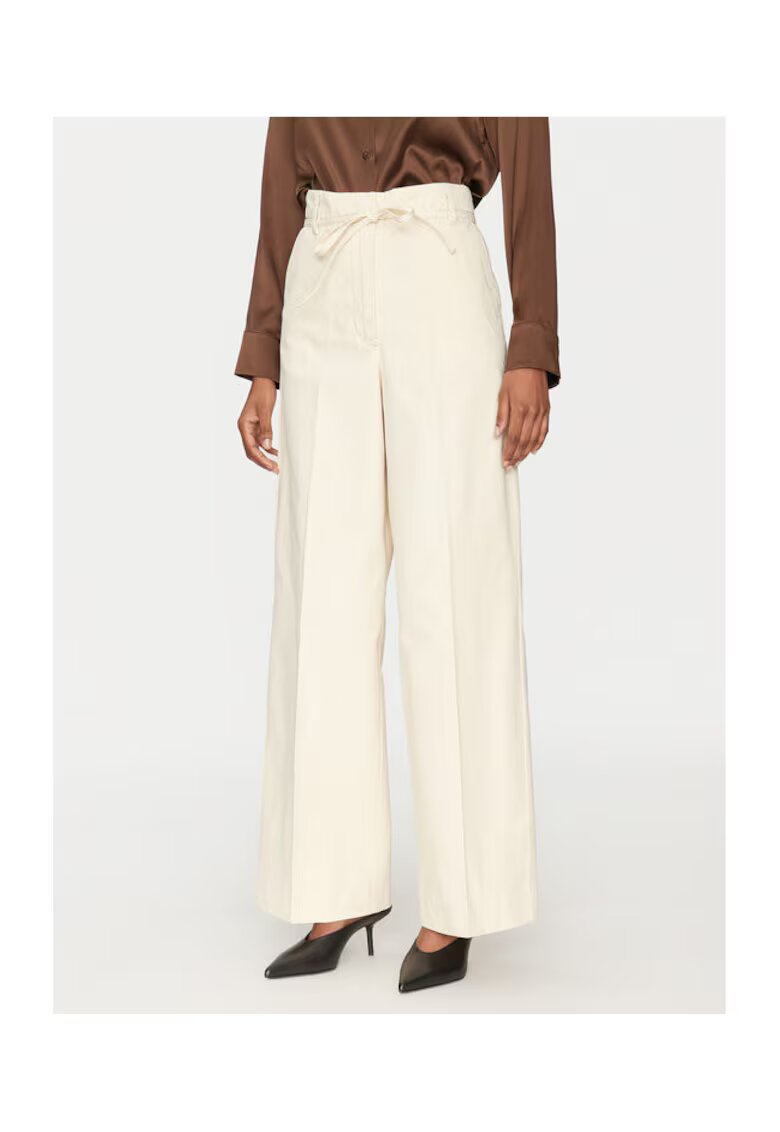 Day Birger Pantaloni dama - 305138330 - Bumbac - Bej - Bej