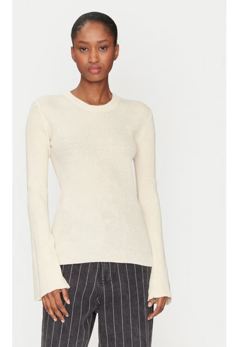 Day Birger Pulover dama - 305138422 - Bumbac/Poliester - Bej - Bej