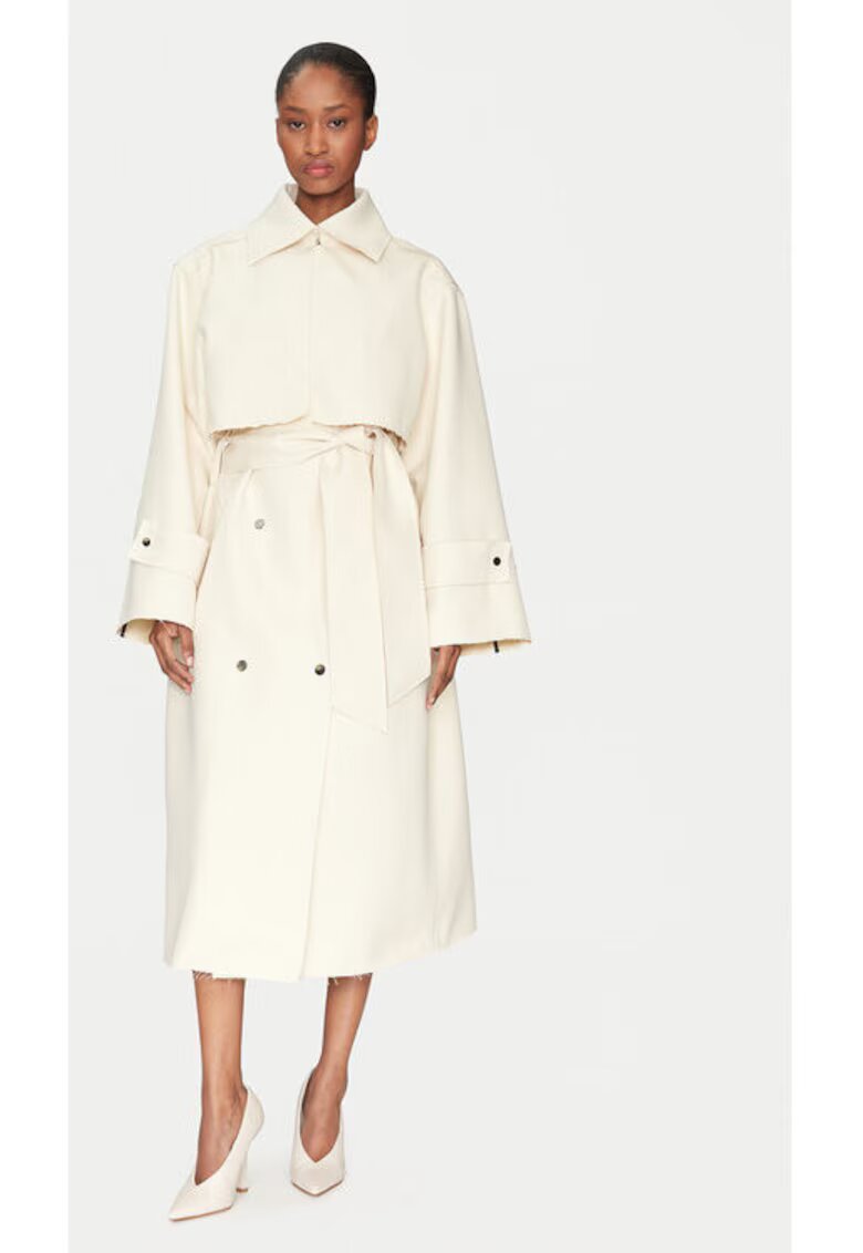 Day Birger Trench dama - 305138484 - Poliester - Bej - Bej