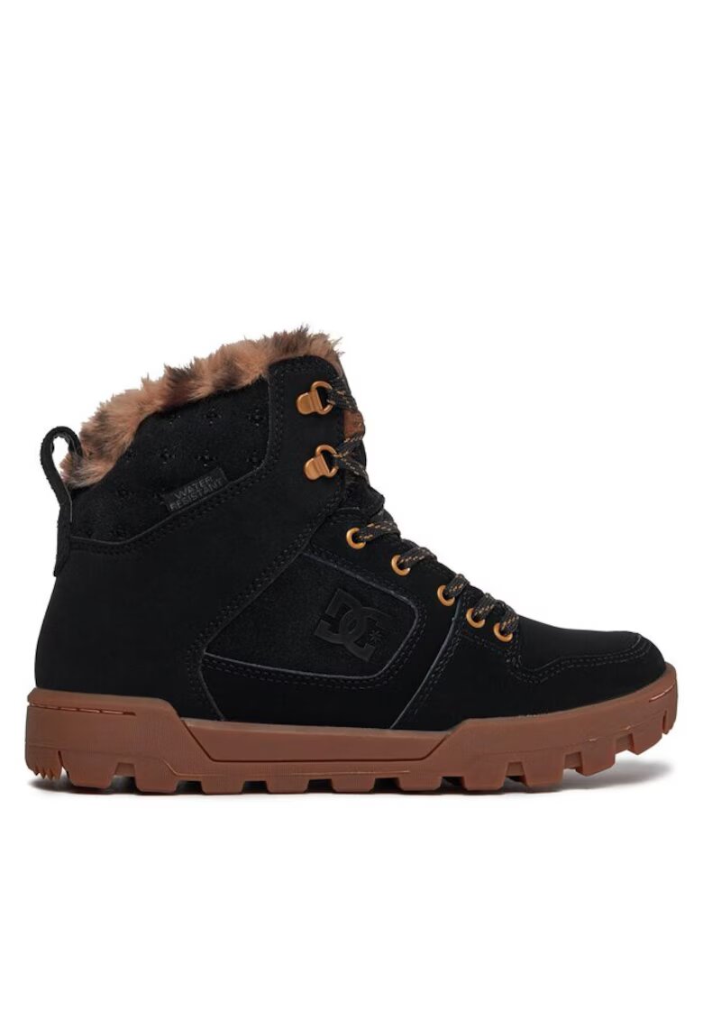 DC Botine dama - 30305410638 - Piele naturala - Maro