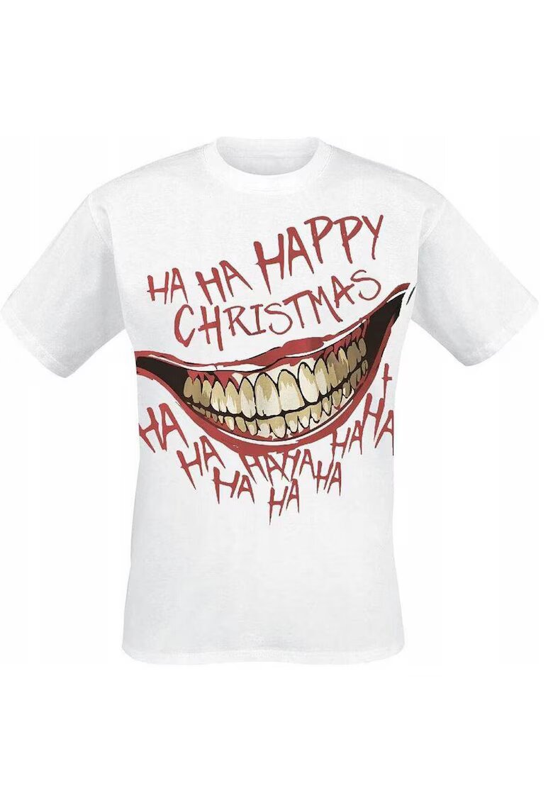 DC Comics Tricou cu imprimeu grafic si decolteu la baza gatului -