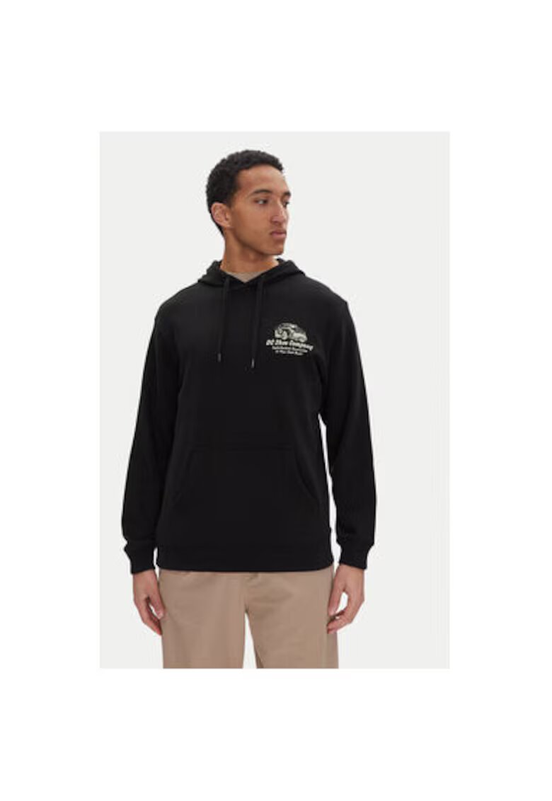 DC Hanorc barbati EDYSF03245 - Bumbac/Poliester - Negru - Negru