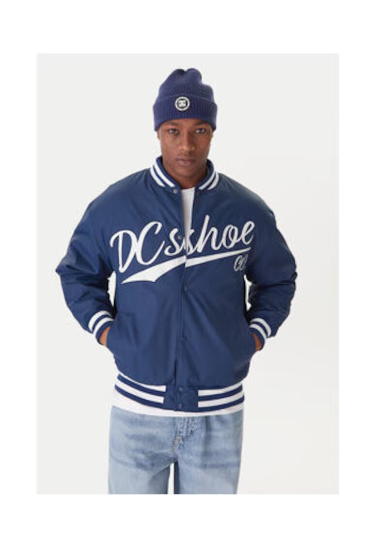 DC Jacheta bomber barbati - bleumarin - 100% nailon -