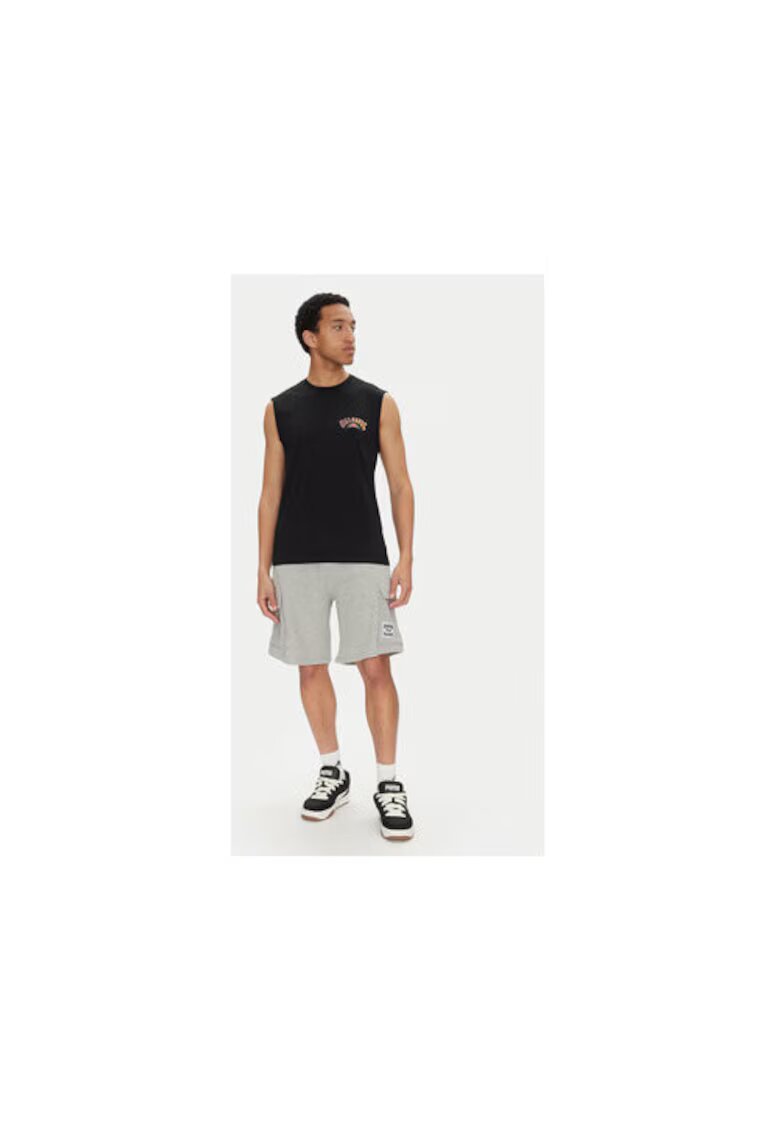 DC Pantaloni scurti sport barbati ADYFB03075 - Bumbac/Poliester - Gri - Gri