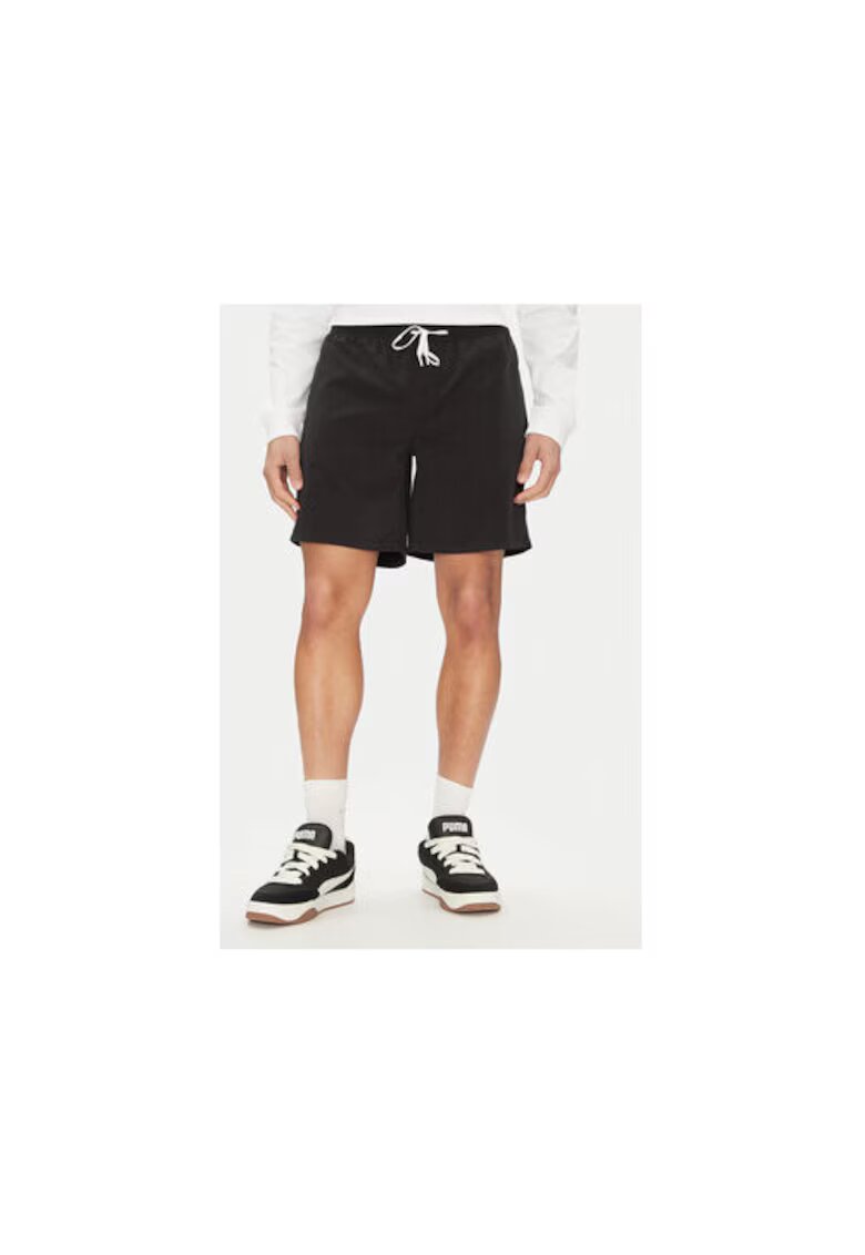 DC Pantaloni scurti sport barbati ADYWS03079 - Poliester reciclat - Negru - Negru