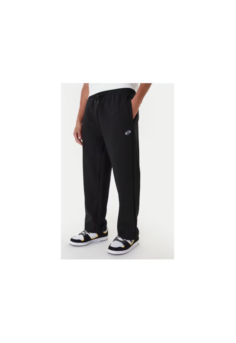 DC Pantaloni trening Barbati - bumbac/poliester/elastan - negru -