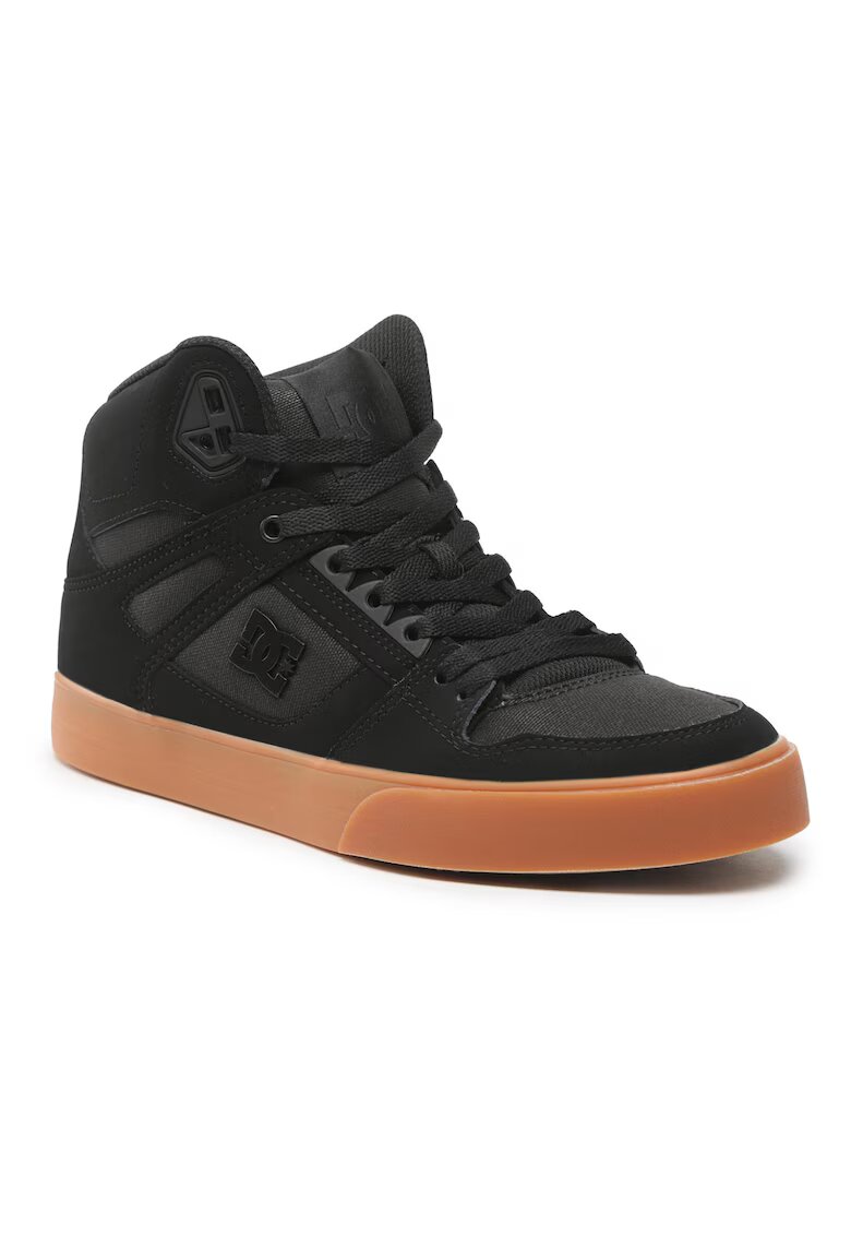 DC Pantofi sport barbati - 301187103 - Negru - Piele naturala/Sintetic - Negru