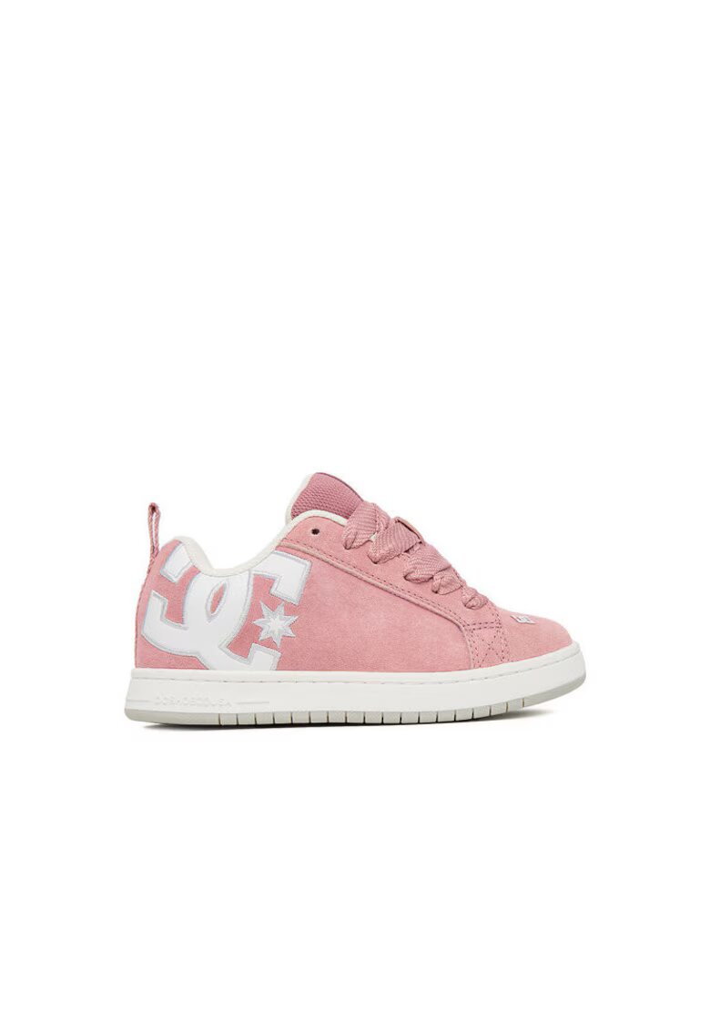 DC Shoes Adidasi copii - roz - piele naturala - model CEO-V5-10116K