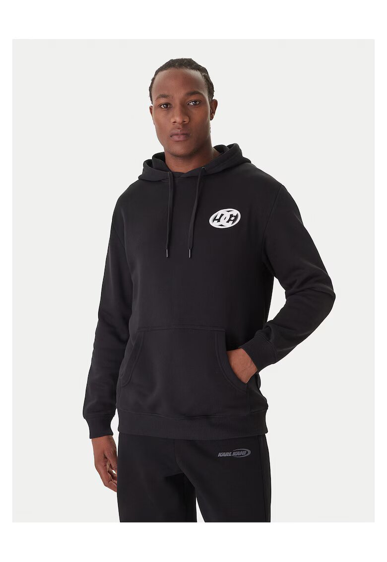 DC Shoes Hanorac de barbati negru - model cu gluga