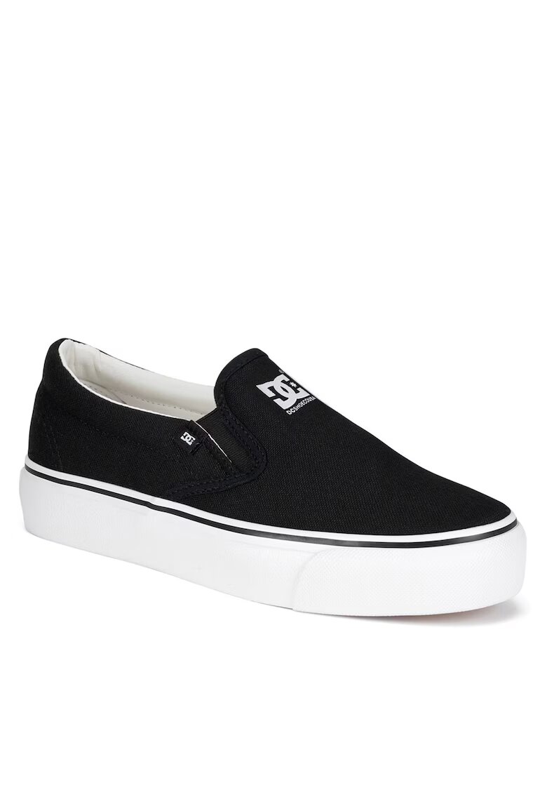 DC Shoes Mocasini WFA3015-1 - negru - tesatura