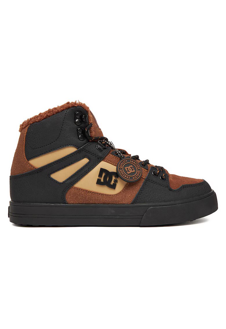 DC Shoes Pantofi barbati model CEO-V5-10118 - piele naturala - culoare maro -